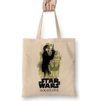 Humuts Jyn Erso Star Wars Rougue One Açık Bej Uzun Saplı Bez Çanta