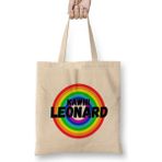 Humuts Kawhi Leonard - Basketball Gifts Vintage Retro Rainbow Quotes For Boys And Dad Bez Kadın Günlük Çanta