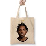 Humuts Kendrick Lamar Açık Bej Uzun Saplı Bez Çanta