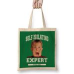 Humuts Kevin Mccallister Self Isolating Expert Home Alone Bez Uzun Saplı Açık Bej Rengi Çanta