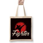 Humuts Kickboxer Girl Fighter Kickboxing Martial Arts Mma Sports Bez Uzun Saplı Açık Bej Rengi Çanta