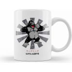 Humuts King Kong Retro Japanese Beyaz Kupa