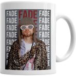 Humuts Kurt Cobain Fade 99 Beyaz Kupa