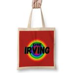 Humuts Kyrie Irving Basketball Gifts Vintage Retro Rainbow Quotes for Boys and Dad Bez Kadın Günlük Çanta