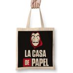 Humuts La Casa De Papel 06 Uzun Saplı Açık Bej Bez Çanta