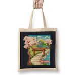 Humuts Leave The Road Take The Trails Japanese Garden Pixel Art Bez Çanta