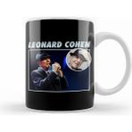 Humuts Leonard Cohen Tribute Montage Beyaz Kupa