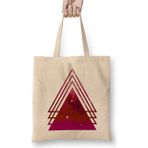 Humuts Lesbian Pride Layered Galaxy Triangles Bez Kadın Günlük Çanta