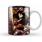 Humuts Levi Ackerman Titan Captian Beyaz Kupa
