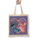 Humuts Lilo and Stitch Stitch And Angel Kiss Bez Kadın Günlük Çanta
