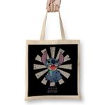 Humuts Lilo Stich Retro Japanese Bez Kadın Günlük Çanta