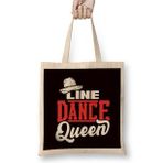 Humuts Line Dance Queen Line Dancer Cowgirl Western Country Music Bez Kadın Günlük Çanta