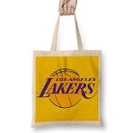 Humuts Los Angeles Lake Basketboll Uzun Saplı Açık Bej Bez Çanta
