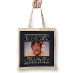Humuts Louis Theroux Is For Life Not Just For Christmas Bez Uzun Saplı Açık Bej Rengi Çanta