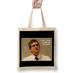 Humuts Louis Theroux Quote I Dont Think I Could Say Beeyatch Bez Uzun Saplı Açık Bej Rengi Çanta