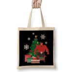 Humuts Lucifer Around The Christmas Tree South Park Bez Uzun Saplı Açık Bej Rengi Çanta