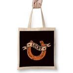 Humuts Lucky Horseshoe Horse Fans Equestrian Sport Horses Riding Bez Uzun Saplı Açık Bej Rengi Çanta