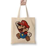 Humuts Mario 01 Açık Bej Uzun Saplı Bez Çanta