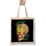 Humuts Mars Attacks Ack Ack Alien Head Bez Uzun Saplı Açık Bej Rengi Çanta