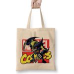 Humuts Marvel Comics Xmen Açık Bej Uzun Saplı Bez Çanta