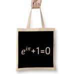 Humuts Maths And Science Eulers Identity Bez Uzun Saplı Açık Bej Rengi Çanta