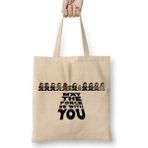 Humuts May The Force Be With You 8 Bits Bez Uzun Saplı Açık Bej Rengi Çanta