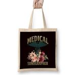 Humuts Medical Sonographer Sonography Ultrasound Echography Doctor Bez Uzun Saplı Açık Bej Rengi Çanta