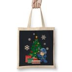 Humuts Mega Man Around The Christmas Tree Bez Kadın Günlük Çanta