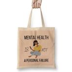 Humuts Mental Health Is Not A Personal Failure Bez Kadın Günlük Çanta