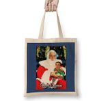 Humuts Merry Cagemas Santa Knee Nicolas Cage Christmas Bez Kadın Günlük Çanta