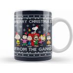Humuts Merry Christmas From the Peanuts Gang Beyaz Porselen Kupa Bardak