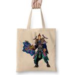 Humuts Metin2 Shaman 02 Açık Bej Uzun Saplı Bez Çanta