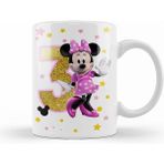 Humuts Mini Fare Minnie Mouse 3 Üç Yaş Hediyesi Kupa