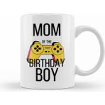 Humuts Mom Of The Birthday Boy Video Gamer Kupa Bardak
