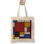 Humuts Mondrian In A Sofa-Style Bez Kadın Günlük Çanta