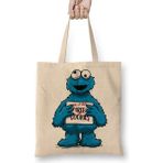 Humuts Monster Cookies Kurabiye Canavarı Bez Kadın Günlük Çanta