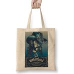 Humuts Motörhead Konser Açık Bej Uzun Saplı Bez Çanta