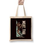 Humuts Muay Thai Sports Fighter Mma Thailand Boxing Martial Arts Bez Çanta