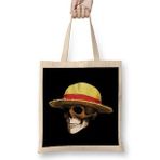 Humuts Mush Up Straw Hat Zombie Açık Bej Uzun Saplı Bez Çanta