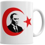 Humuts Mustafa Kemal Atatürk Türkbayrağı Kupa