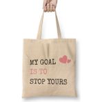 Humuts My Goal Is To Stop Yours Goalie Defender Bez Çanta