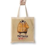 Humuts My Hero Academia Fatgum Açık Bej Uzun Saplı Bez Çanta