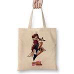 Humuts My Hero Academia Uraraka Sakura Açık Bej Uzun Saplı Bez Çanta