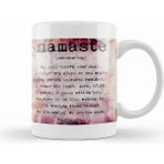 Humuts Namaste Yazı Meditasyon Kupa