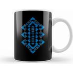 Humuts Navajo Geometric Tribal Pattern Earth Toned Tribal Kupa