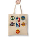 Humuts Nba Da King Basketboll Boston Golden Cavalıers Lakers Bez Çanta