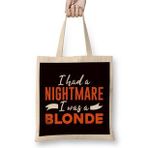 Humuts Nightmare Blonde Redhead Red Haired Irish Ginger Red Hair Bez Uzun Saplı Açık Bej Rengi Çanta