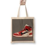 Humuts Nike Jordan 1 Off White Stencil Bez Uzun Saplı Açık Bej Rengi Çanta