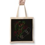 Humuts Ninja Turtles Neon 90s Ninja Turtles Raph Bez Uzun Saplı Açık Bej Rengi Çanta