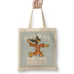Humuts No 1 Super Guy Hong Kong Phooey Bez Uzun Saplı Açık Bej Rengi Çanta